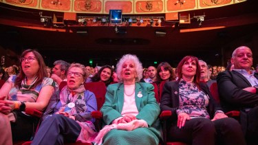 Abuelas de Plaza de Mayo celebró 46 años para «renovar fuerzas y seguir buscando nietos y nietas»