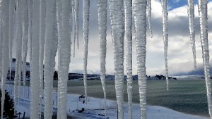 Caviahue: salió a caminar después de la nevada y fotografió estos paisajes de cuento