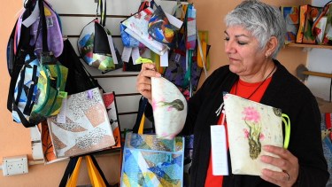 La técnica de termofusión les dio la oportunidad de mejorar sus trabajos iniciales. Foto: Marcelo Ochoa.