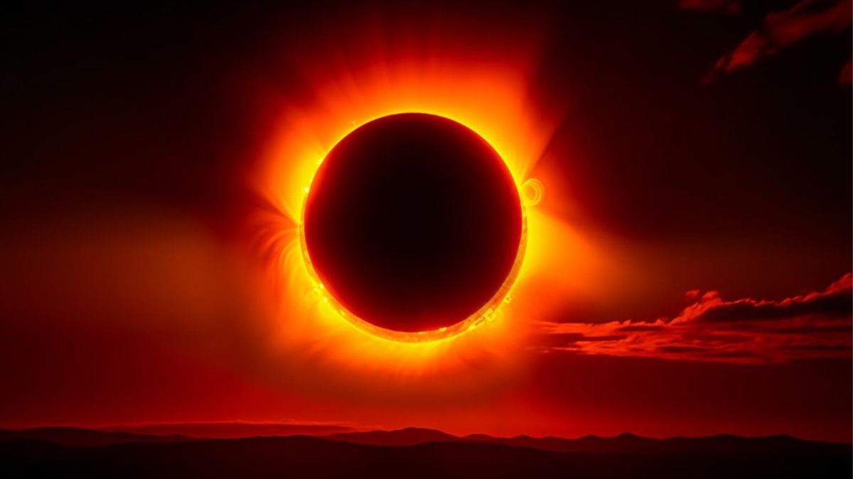 El eclipse solar se verá este sábado por la tarde. 