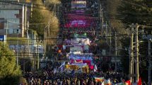 Imagen de Una masiva marcha selló el Encuentro de Mujeres y Disidencias en Bariloche