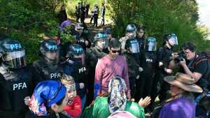 La inspección ocular en Villa Mascardi en fotos