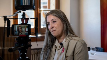 Aixa Terrera es la presidenta de la Fundación Cerca Tuyo. Foto: Marcelo Martinez