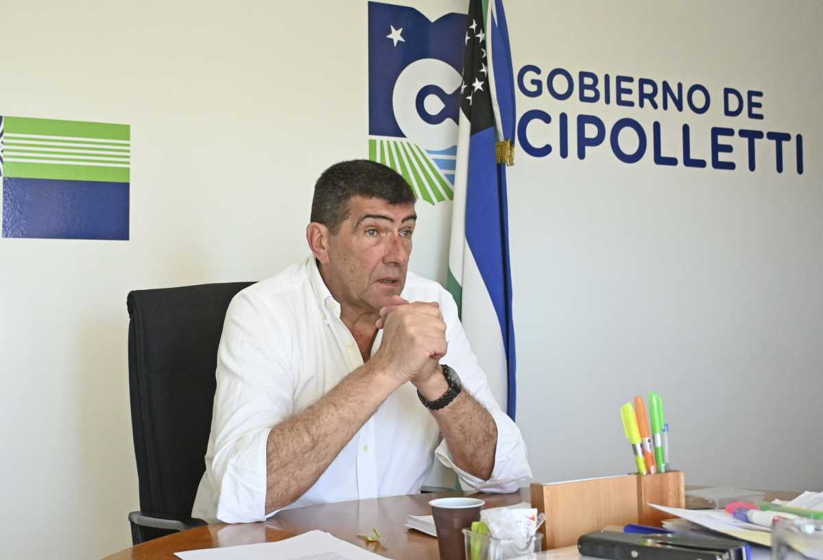 Claudio Di Tella reconoció que el test será para todos los municipales de Cipolletti (Florencia Salto)