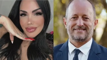 Martín Insaurralde y Sofía Clerici