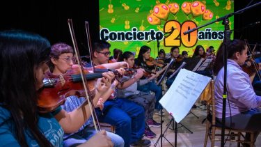 La Orquesta de los Chicos llegó a los 20 años con la música en Cutral Co