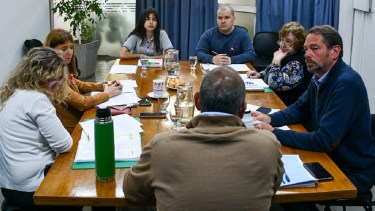 Ediles reunidos en la comisión de ecología y medio ambiente. Foto: gentileza
