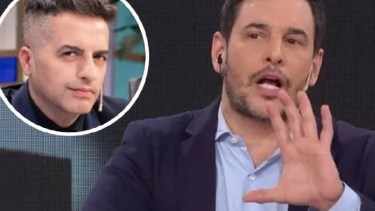 Ángel de Brito y Rodrigo Lussich se cruzaron en la pantalla de sus programas.-