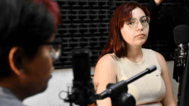 Reviví el último #DebateJoven en Vos al Aire, de cara al balotaje 2023 que se realizará este domingo 19 de noviembre. (Foto: Matías Subat).