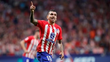 Ángel Correa metió dos goles para el triunfo del Atlético Madrid.