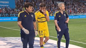 Así fue la dura lesión de Exequiel Zeballos, quién tuvo que ser reemplazado en Boca – Belgrano