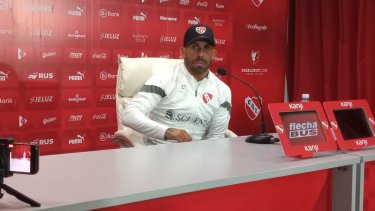 El Apache expresó que su deseo es continuar en Independiente.