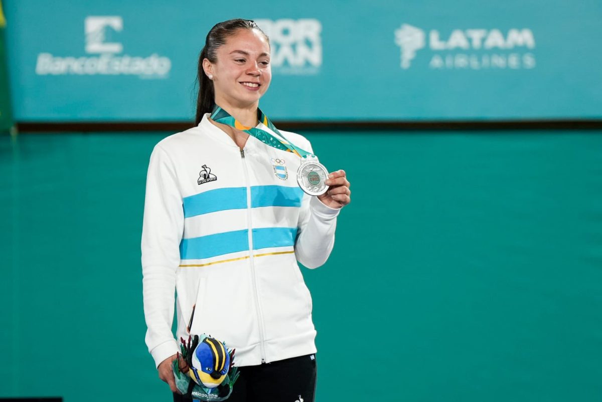 Brisa Gómez le dio una nueva medalla de plata a la Argentina en los Juegos Panamericanos.