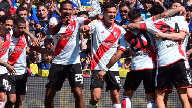 Con gol de Rondón y otro de Enzo Díaz, River le ganó 2 a 0 a Boca. (Foto: Gentileza Olé)