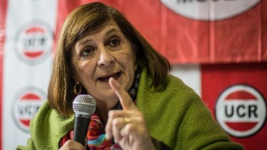 María Luisa Storani, vicepresidenta de la UCR, sugirió respaldar a Sergio Massa en el balotaje y criticó el papel de Mauricio Macri en Juntos por el Cambio. Foto Archivo.