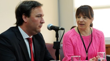 Ignacio Pombo, cuando pasó por la comisión A de la Legislatura. (Archivo/Gentileza)