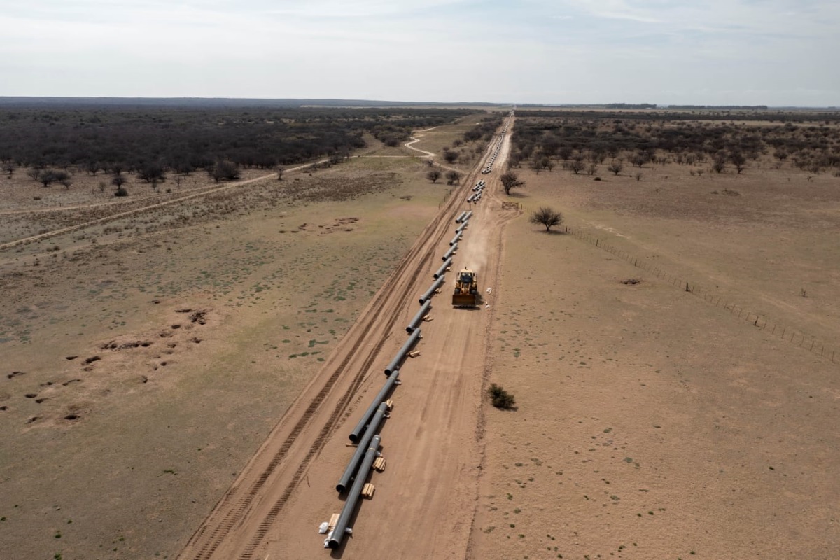 La empresa Oldelval amplió el transporte de petróleo en Vaca Muerta en 20.000 barriles diarios. (Foto: gentileza). 