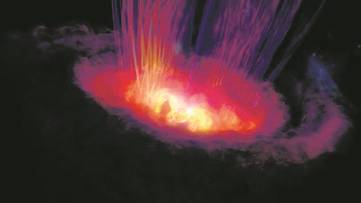 Los rayos se deben a erupciones en estrellas llamadas “T Tauri”. Foto Archivo.
