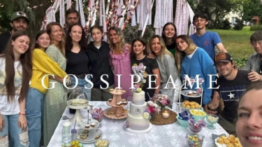 Indiana Cubero festejó su cumpleaños junto a Nicole Neumann. 