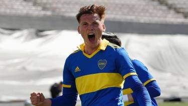 Saralegui llegó a Boca a los 13 años y esta noche podría debutar en Primera ante Racing.