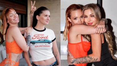 La Joaqui festejó su cumpleaños junto a La China Suárez y Romina Malaspina.