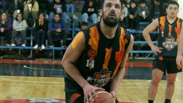 Luciano González, pieza importante en el Matador. (Petrolero Básquet)
