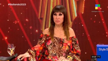 La jurado del Bailando, Moria Casán, criticó sin piedad a Zaira Nara. 