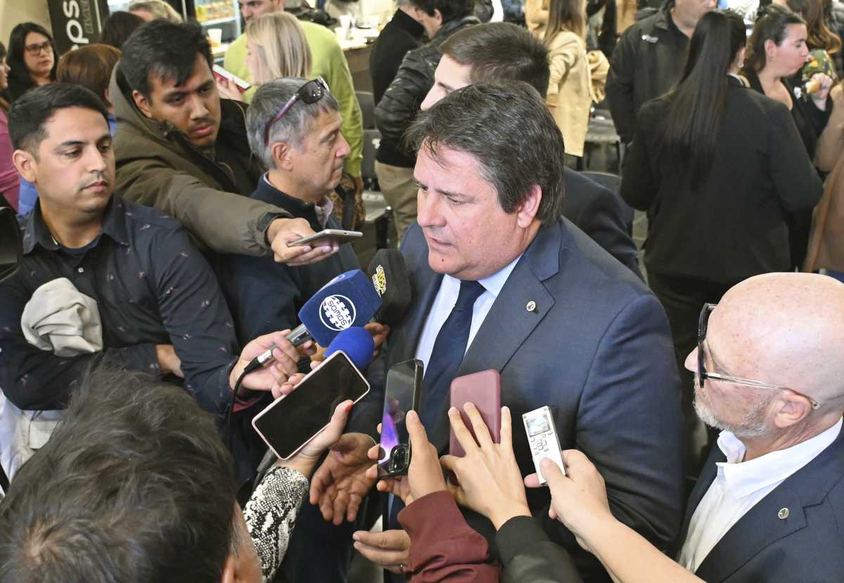 El intendente Mariano Gaido no vetará la ordenanza de Calf como boca de cobro para otros servicios (foto Florencia Salto)