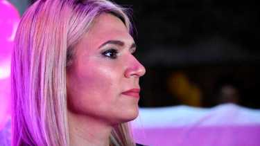 Nadia Márquez, la candidata de Javier Milei que ganó en Neuquén. Foto: Mati Subat