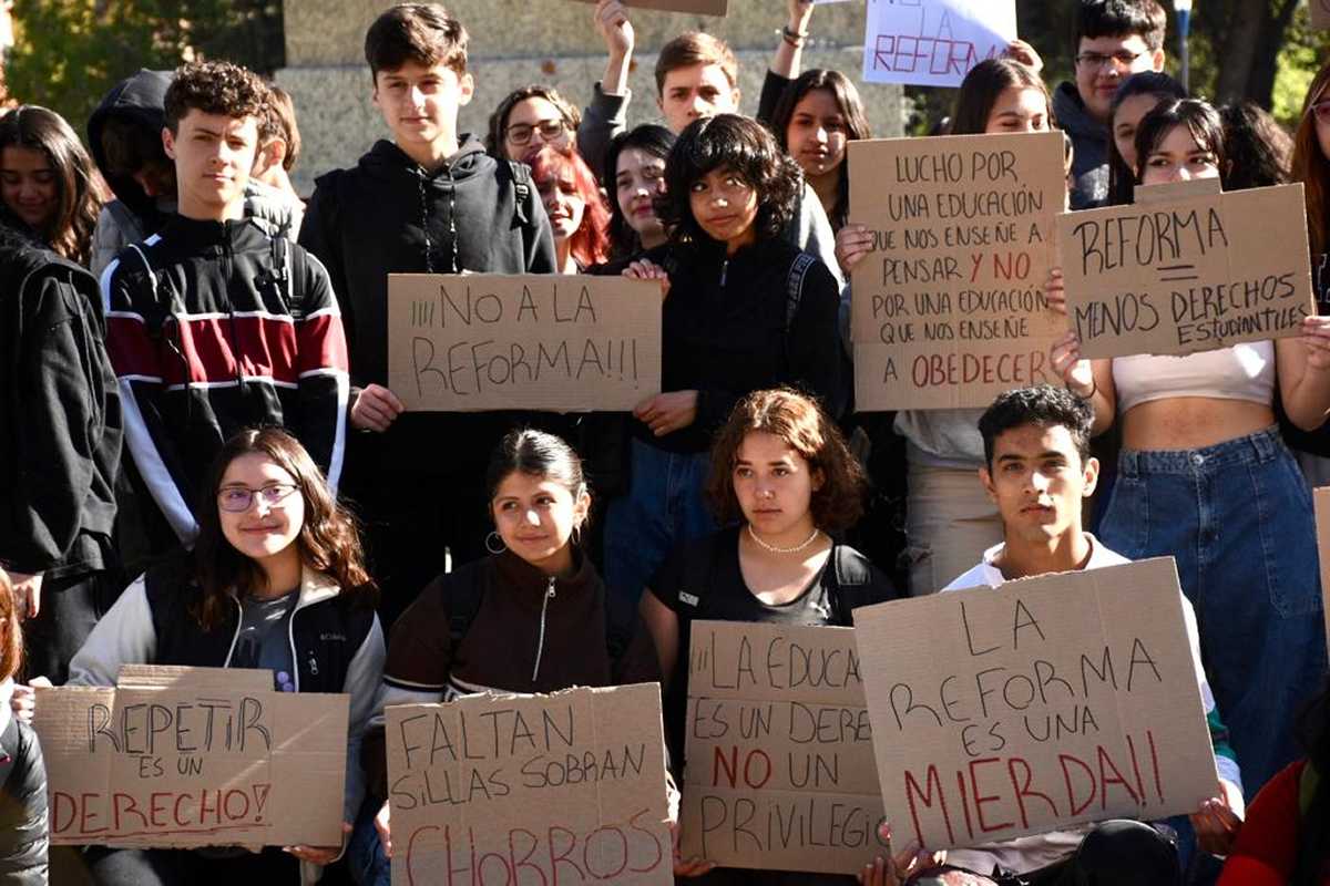 Estudiantes convocan a una marcha en Neuquén. Foto: archivo. Matias Subat