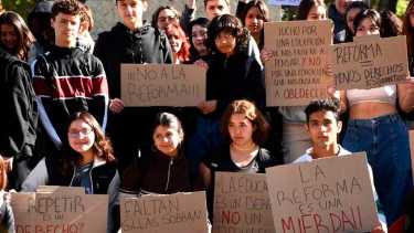 Estudiantes convocan a una marcha en Neuquén. Foto: archivo. Matias Subat