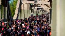 Imagen de Yo corro 2023: una fiesta en el puente para unir Río Negro y Neuquén
