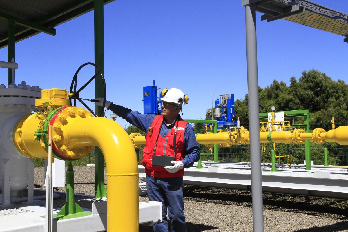 El gas llega a Chile a través del Gasoducto del Pacífico y lo hará hasta diciembre del 2024.