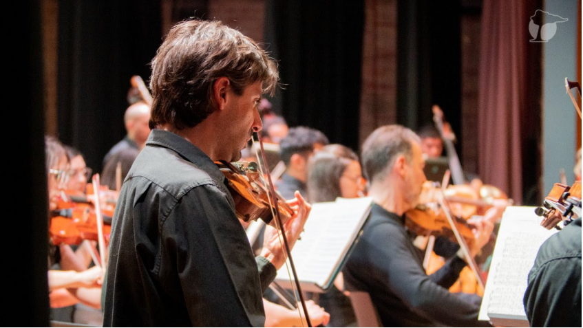 Ciro Rolón participará de  la Orquesta Sinfónica en Roca. Foto: Gentileza.