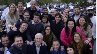 Bullrich tuvo actos de cierre en Santa Fe y Córdoba. 