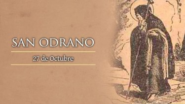 San Odrano es el primer irlandés que murió en tierras de Escocia.-
