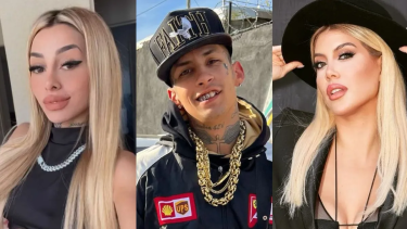 Tamara Báez furiosa por el reencuentro de L-Gante y Wanda Nara. 