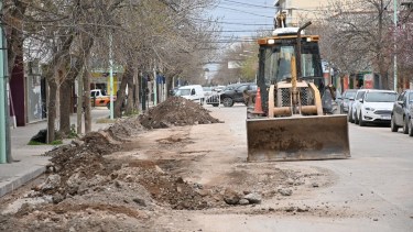 La obra pública peligra en Cipolletti. Foto: Florencia Salto. 