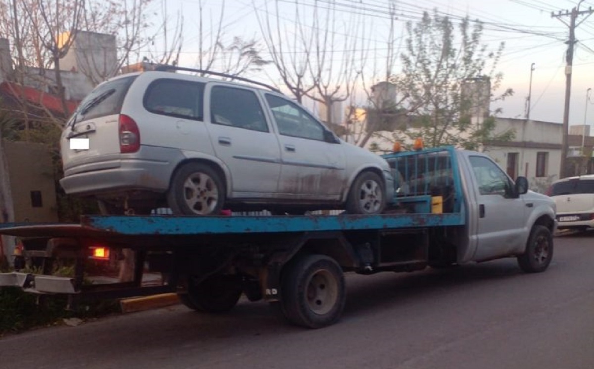 Personal de tránsito del Municipio de Viedma trabajó conjuntamente con la Policía de Río Negro.