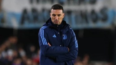 El director técnico destacó el nivel del equipo, sobre todo en el primer tiempo. Foto: Gentileza TyC. 