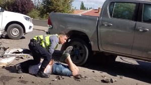 Impactante persecución desde Roca hasta Cipolletti por la Ruta 22: hubo un detenido