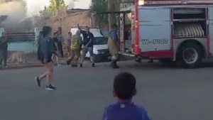 Se incendió una casa frente a una comisaría en Cipolletti: cómo fue el hecho