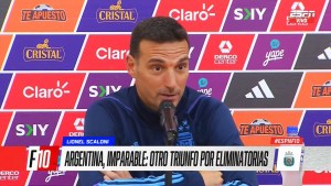 Lionel Scaloni, sobre Messi: «Todo el mundo es feliz viéndolo adentro de una cancha»