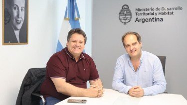 El intendente logró el acuerdo con Nación este jueves. Foto: Gentileza. 