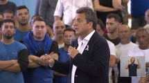 Imagen de Video | Sergio Massa cerró su campaña: «El domingo decidimos si amamos nuestra bandera o no»