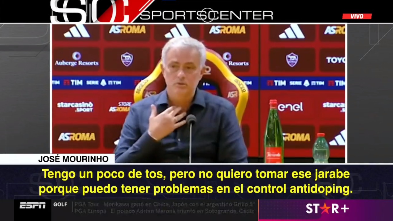 Mourinho arrojó una frase picante respecto al doping positivo de Papu Gómez.