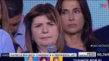 Imagen de Bullrich habló tras quedar afuera del balotaje: «Nunca vamos a ser cómplices de las mafias»