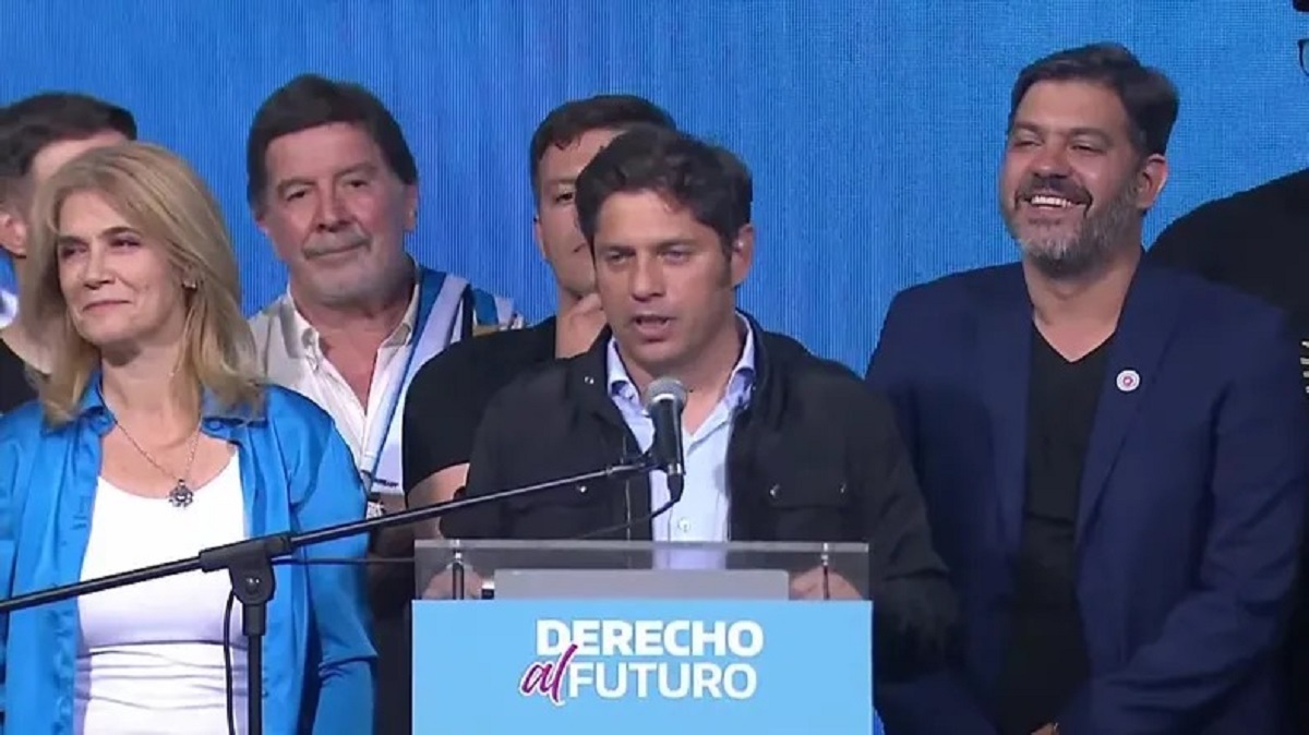 Kicillof venció por amplio margen y gobernará por cuatro años más la provincia de Buenos Aires. Foto: Gentileza. 