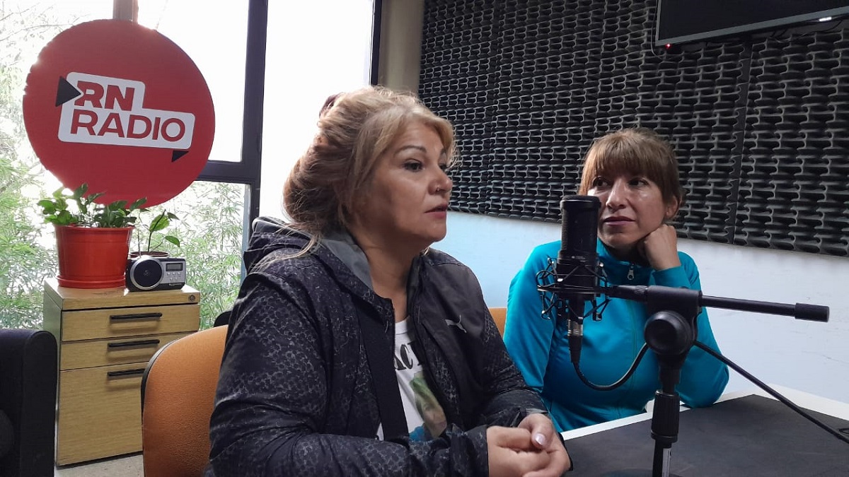 Flavia Currumil junto a Patricia Jure en RN RADIO. 