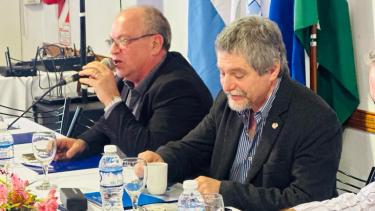 El presidente de la Asociación Hotelera contó cuáles fueron los temas que se trataron. Foto: Gentileza.